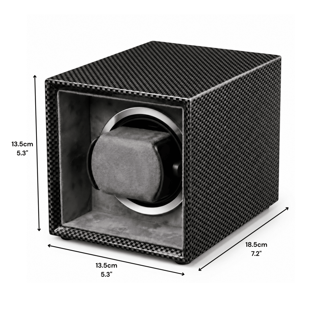 Dunfell Single Watch Winder - Carbon Fiber Dunfell 24