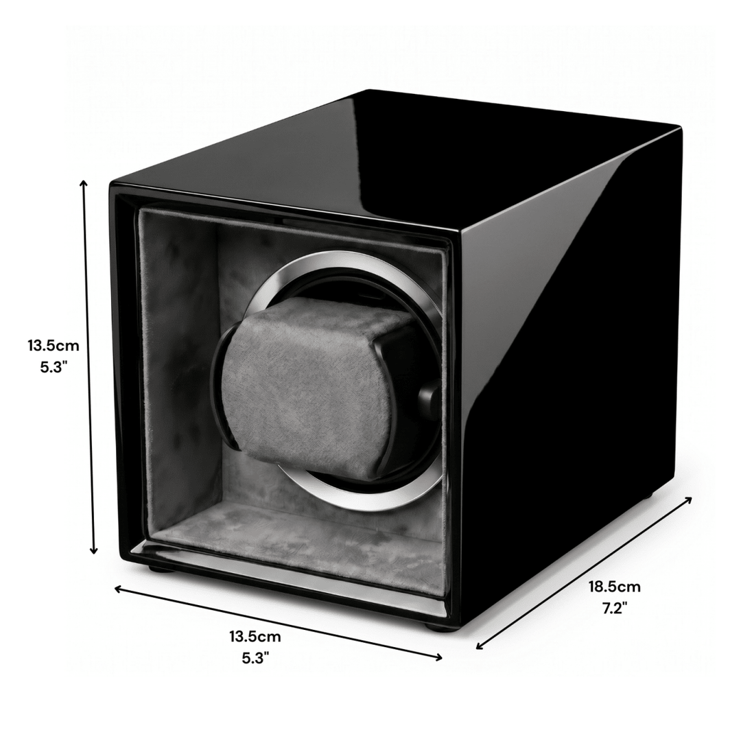 Dunfell Single Watch Winder - Black Piano Lacquer Dunfell 20