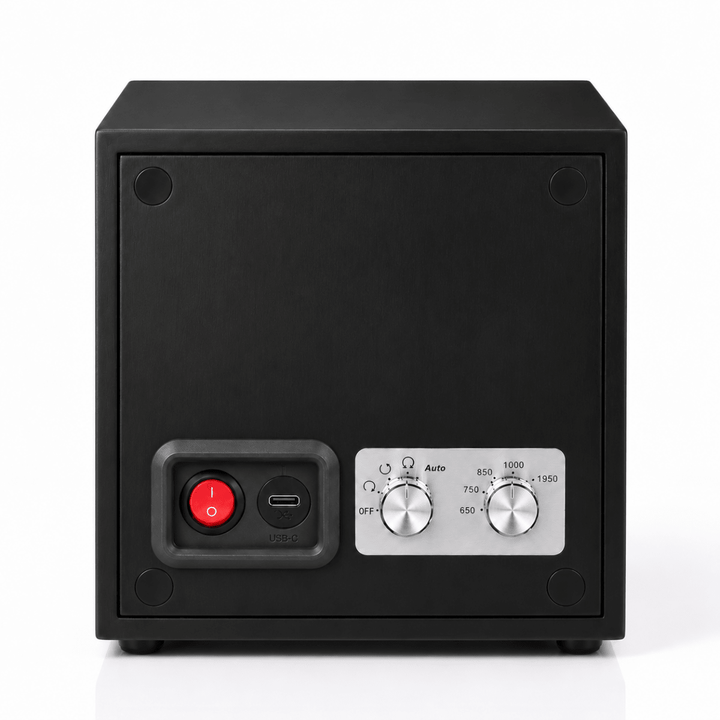 Dunfell Single Watch Winder - Black Piano Lacquer